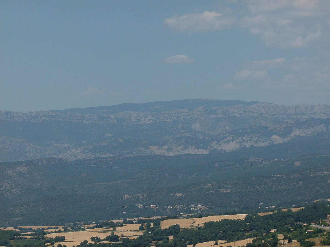 Pere López Brosa - Cap de Boumort - vist des del coll de Comiols