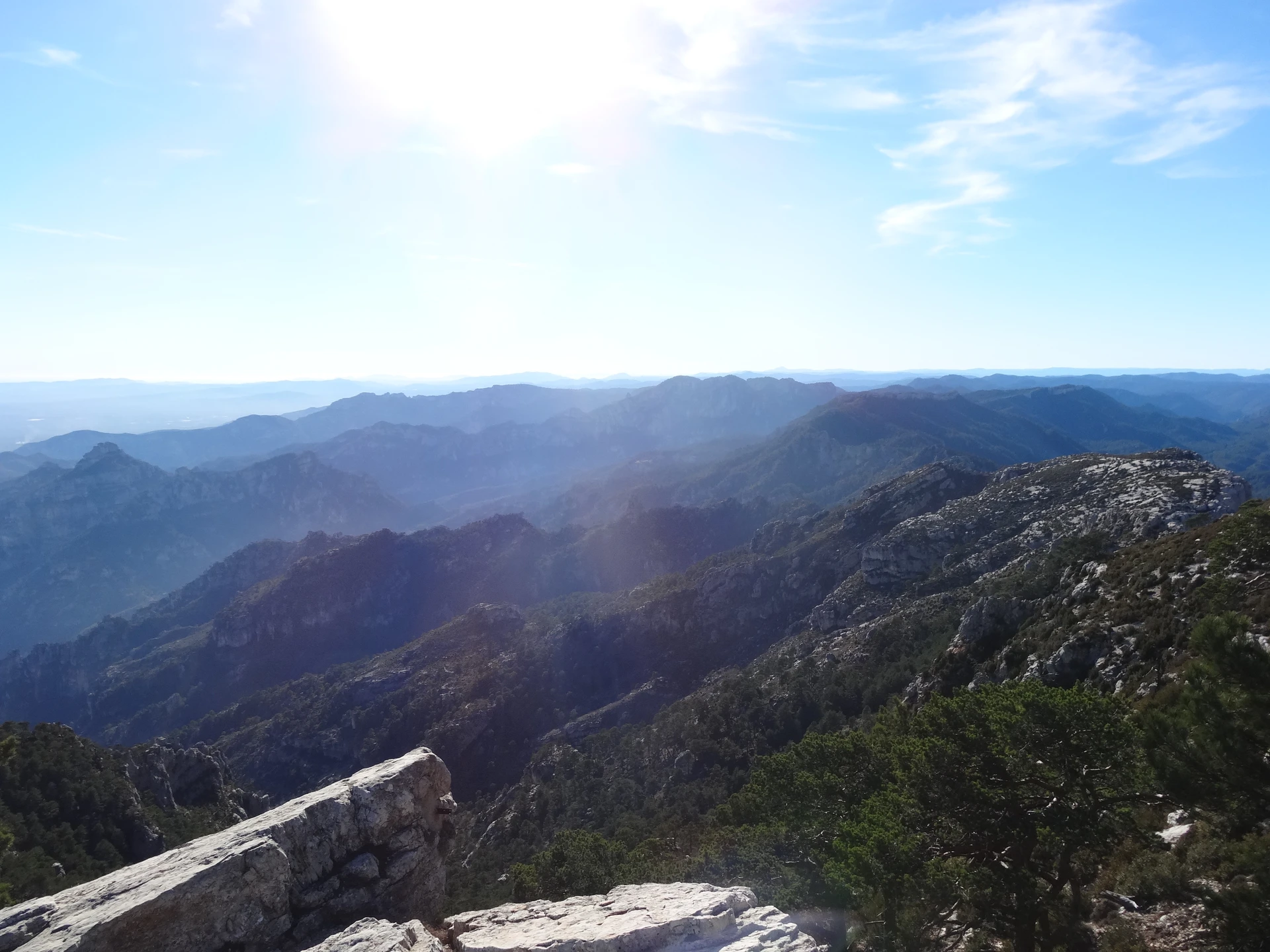 Coll de Pallers - Roca Comptadora - Bassis del Caro - Coll de Vicari - Montcaro - Moleta Rodona
