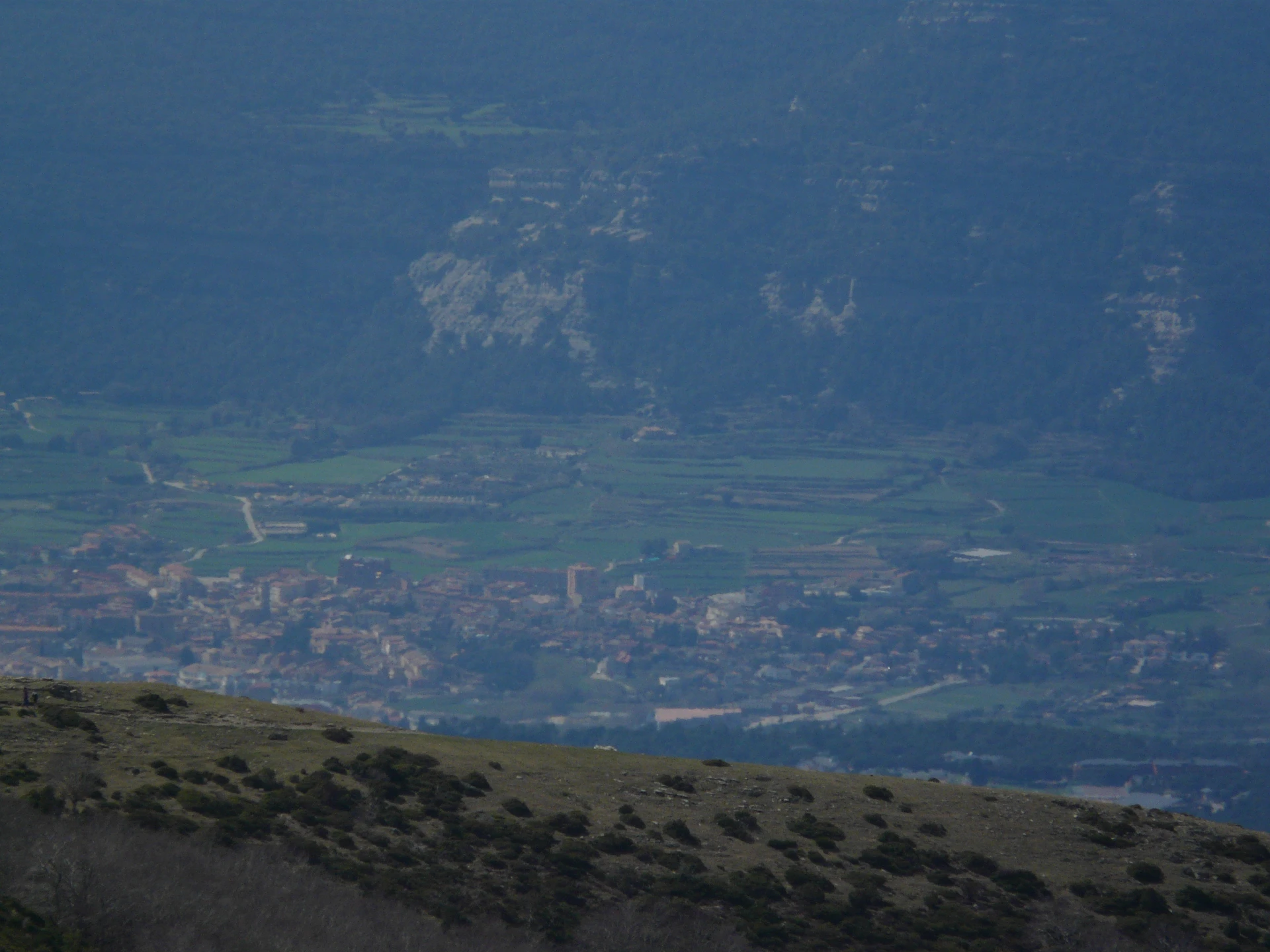 Matagalls des del Coll de Sant Marçal
