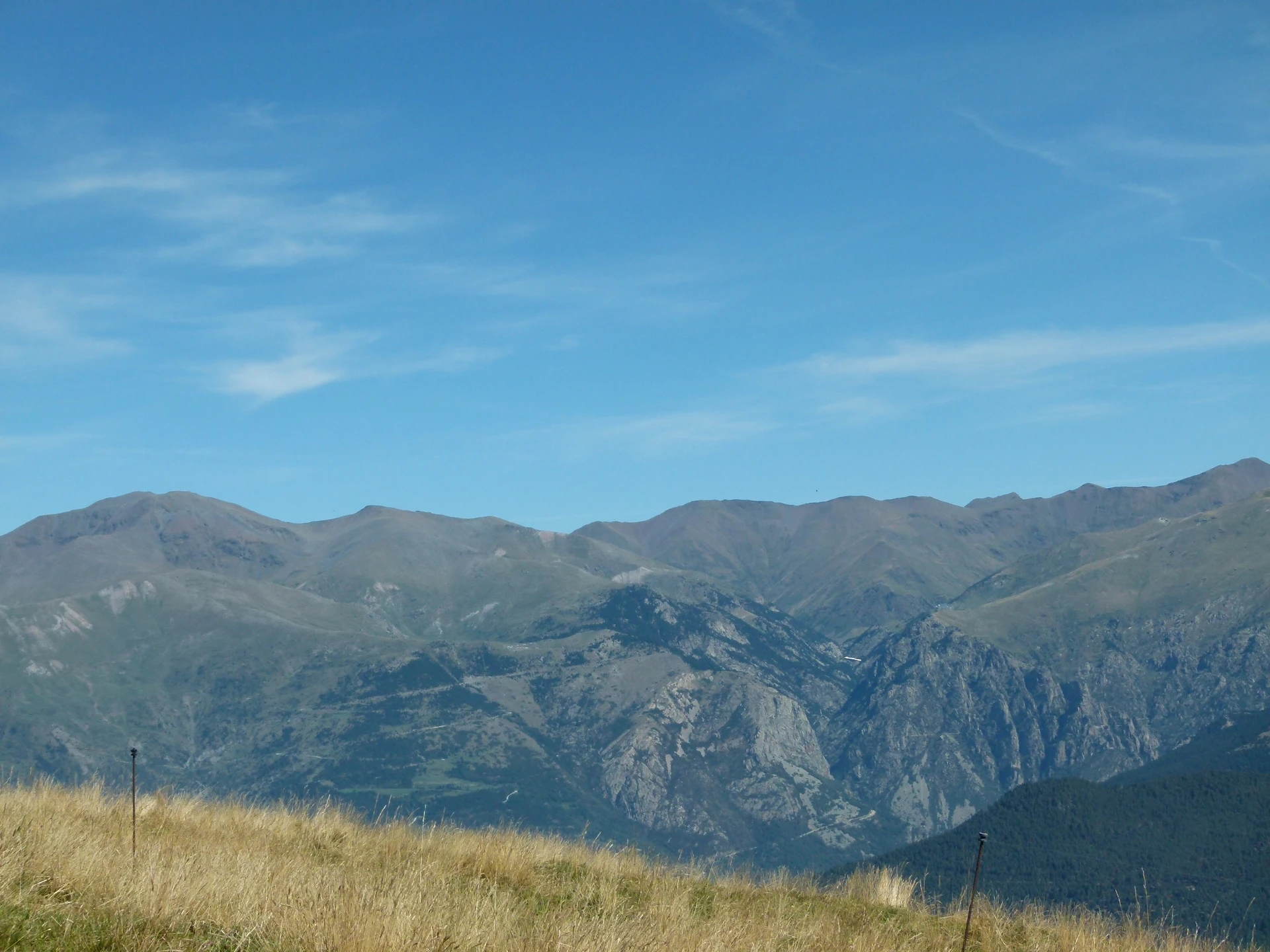 Puigmal des del Santuari de Núria