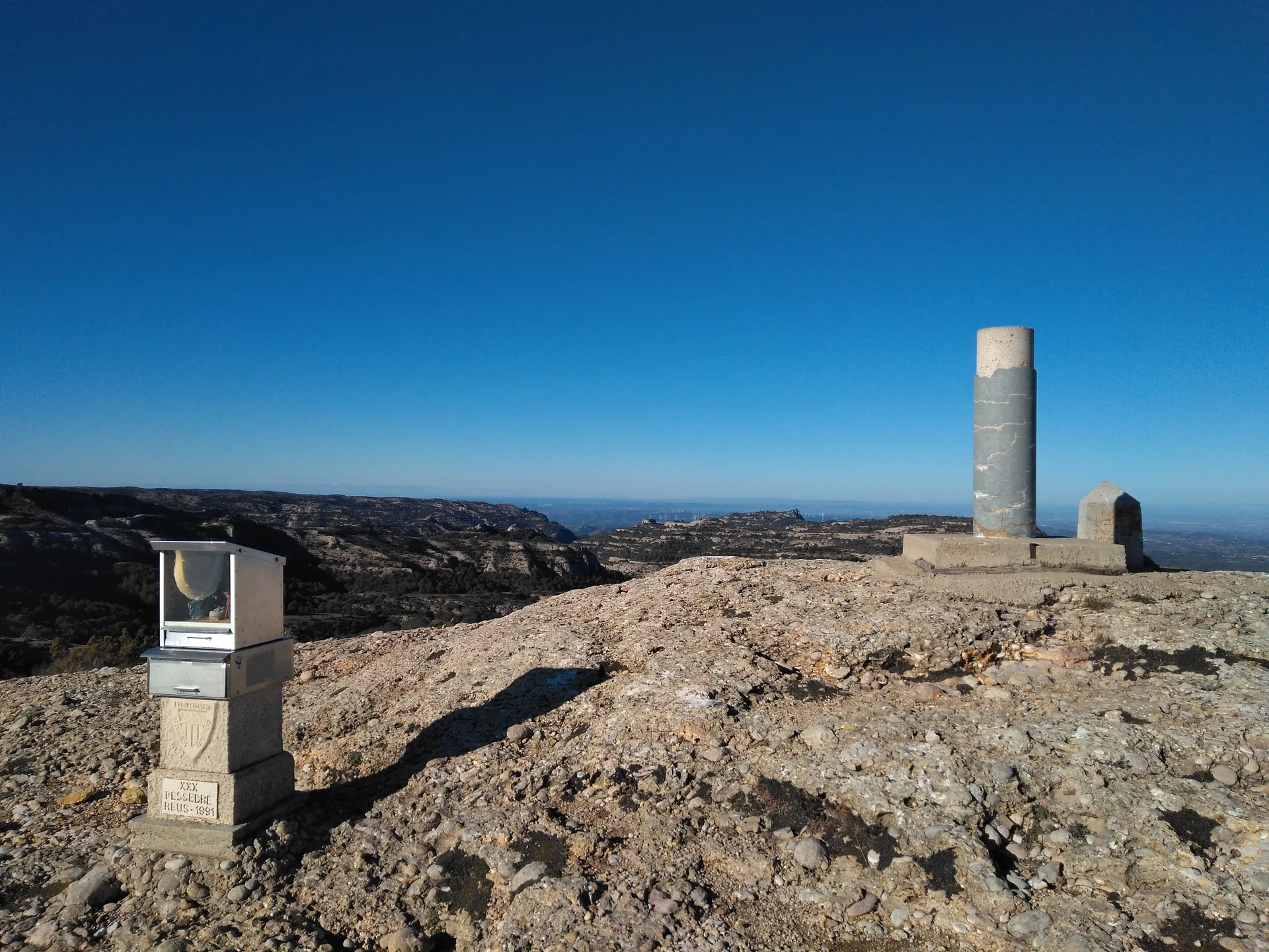 Roca Corbatera - Punta de la Serra Major desde Albarca